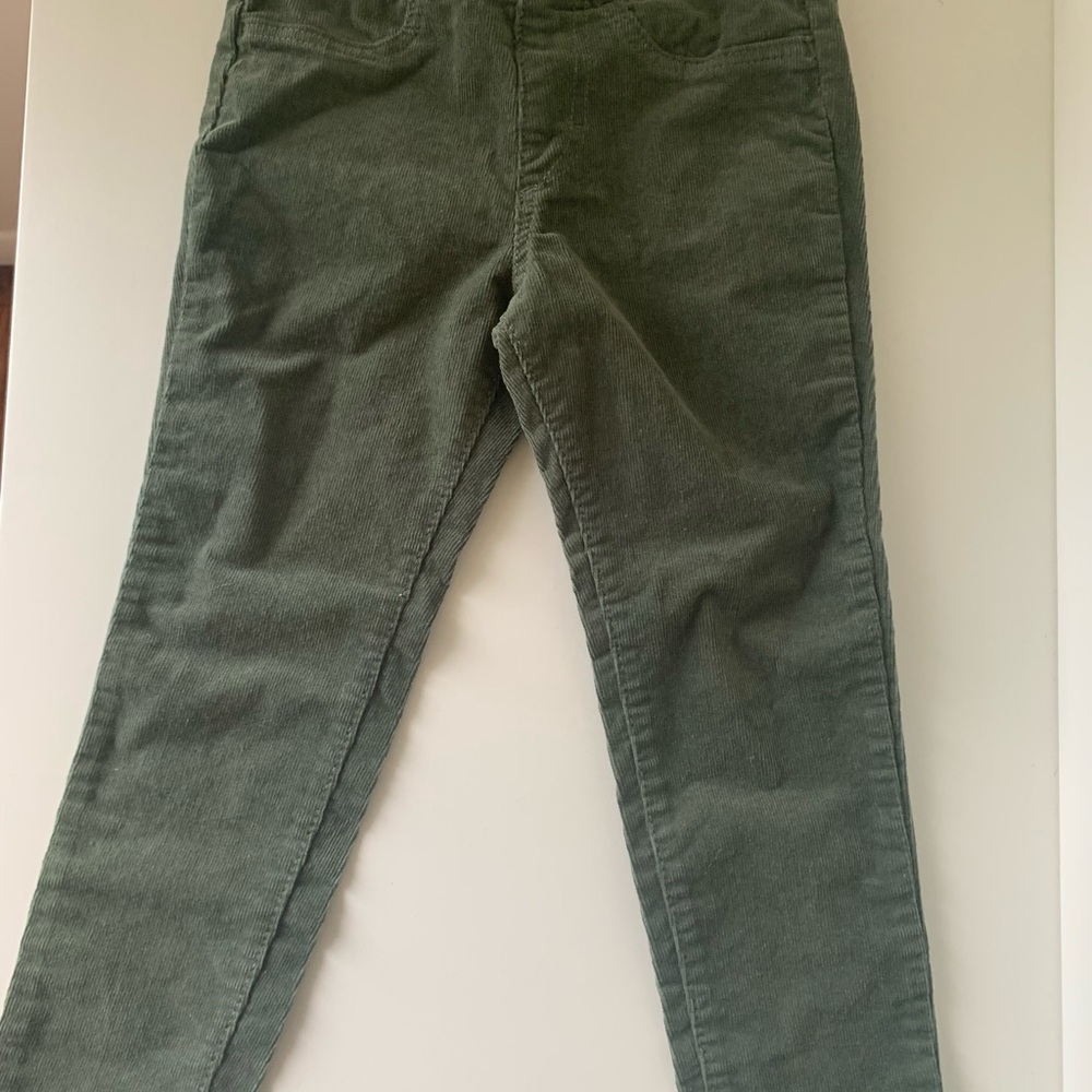H&M Olive Green Elastic Waist Treggings